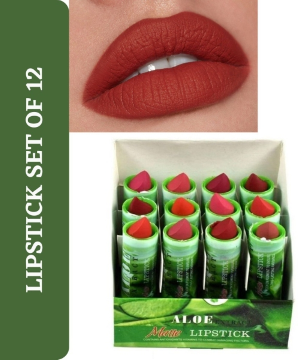 Post image Green tea lipstic set up 12