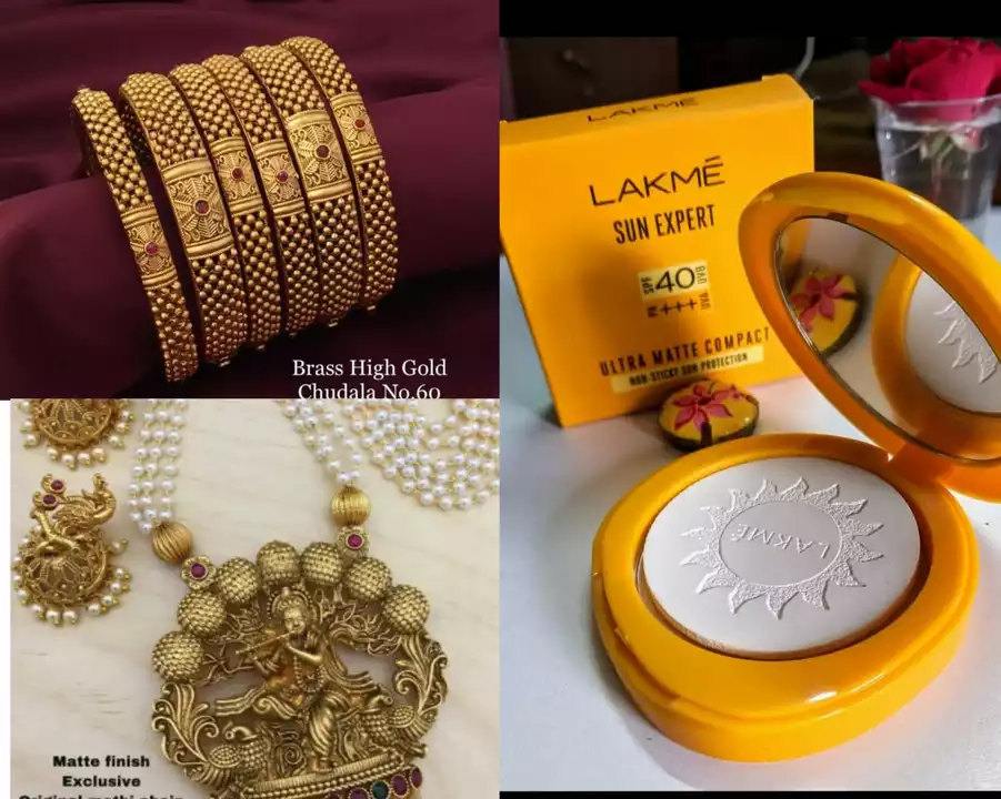 Post image I have best combo of jewellery cosmetic products in lowest price for details join this gr