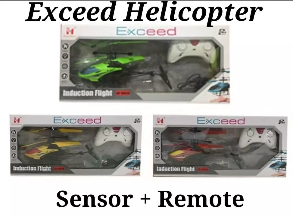 EXCEED HELICOPTER WHITE BOX uploaded by TRUE TOYS on 10/3/2022