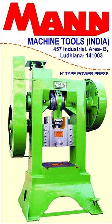 Power Press  uploaded by Mann Machine Tools (India) on 1/3/2021