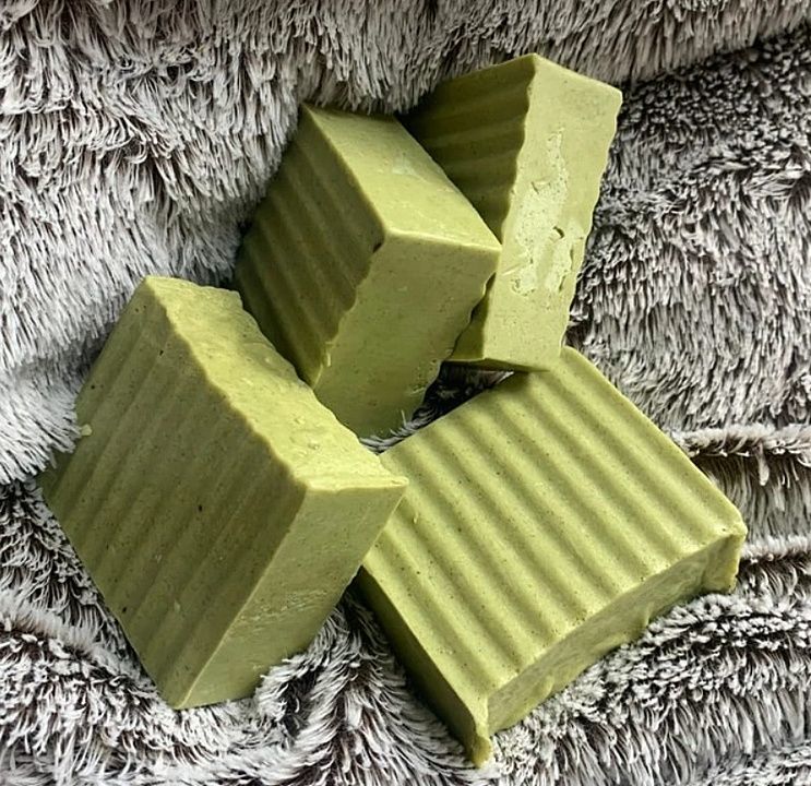 Matcha coconut soap uploaded by business on 1/3/2021