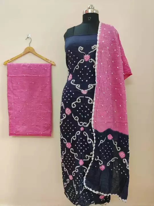 cotton bandhani dress  uploaded by business on 10/4/2022