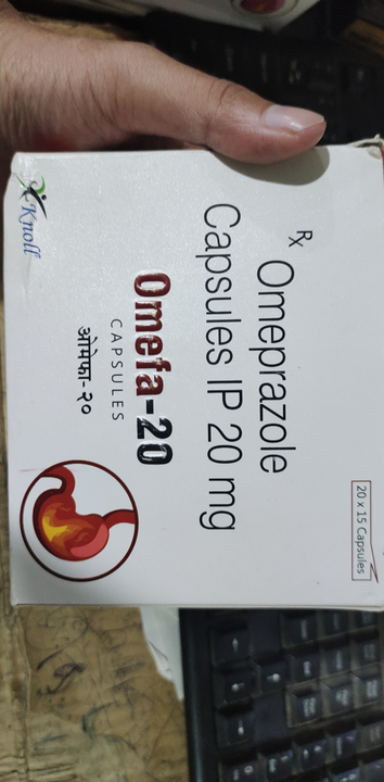 Omefa-20 Capsules (Wholesale) uploaded by Shree Kapaleshwar Pharmaceutical Distributors  on 10/4/2022