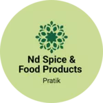Business logo of ND spice & food products