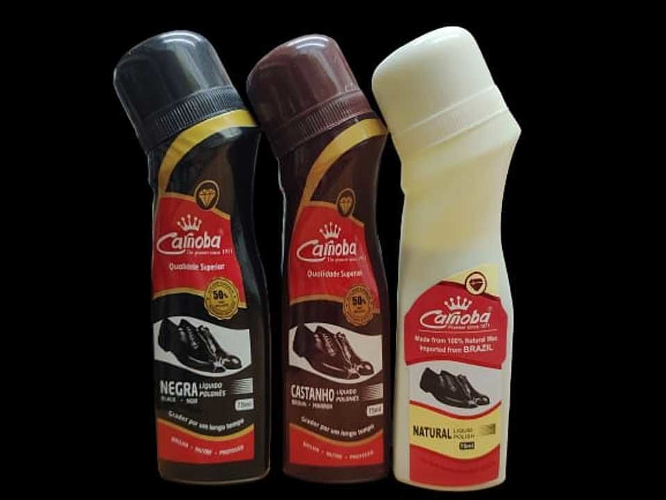 Carnoba Liquid Shoe polish  Black Brown and Neutral  uploaded by Ultimus Industries  on 1/3/2021