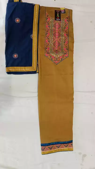 Silk hand work  uploaded by Firdos collection on 10/4/2022