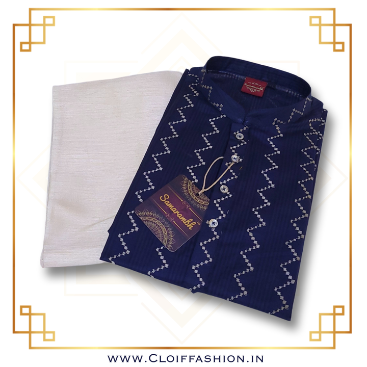 Men's Kurta pyjama set uploaded by Cloiff Fashion Industries Pvt.Ltd on 10/4/2022