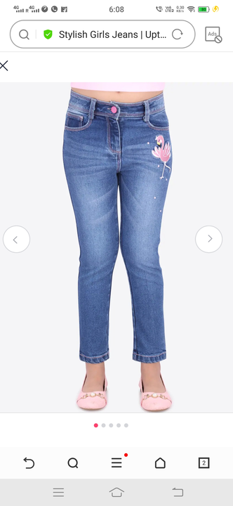 Girl's Jeans uploaded by business on 10/4/2022