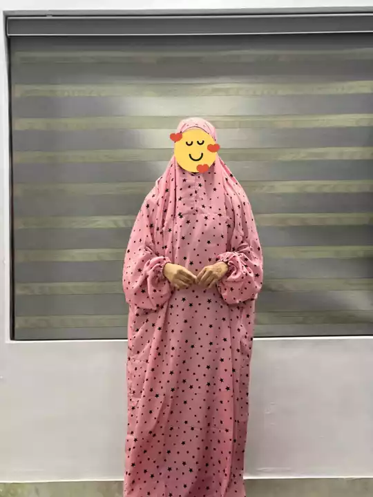 Belladona islamic prayer dress - pink star uploaded by Belladona on 10/4/2022