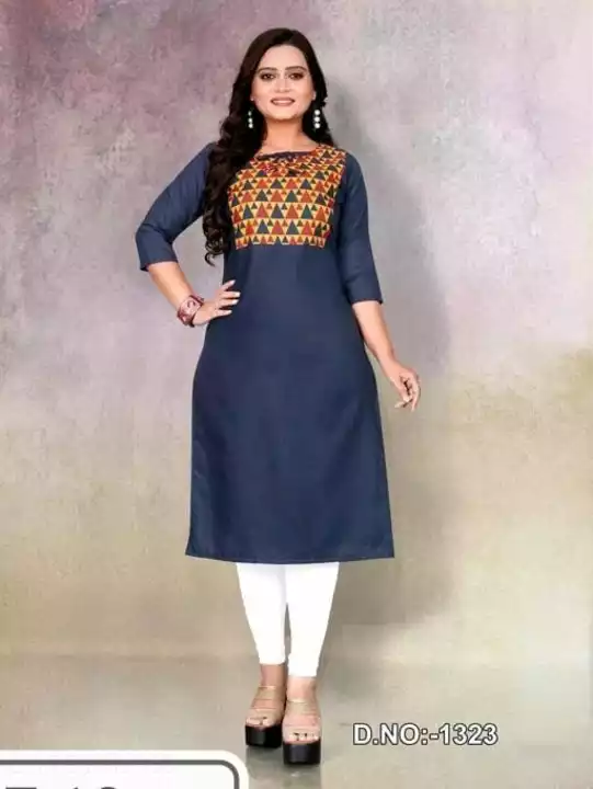 Cotton printed kurti  uploaded by business on 10/4/2022