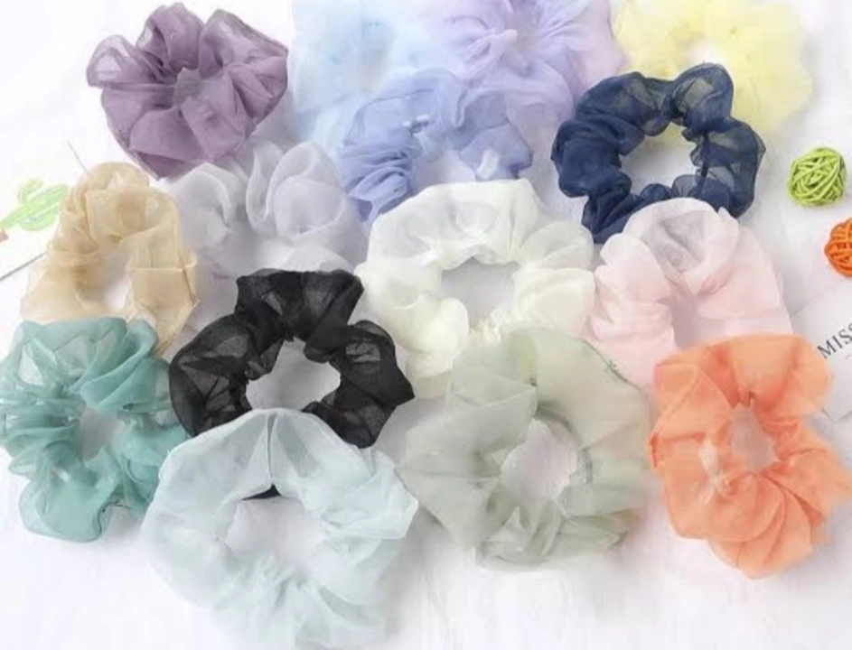 Hair scrunchies uploaded by business on 10/4/2022