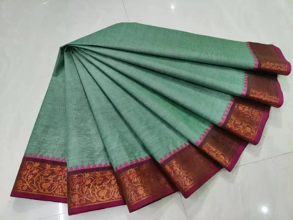 Cotton sarees uploaded by business on 10/4/2022