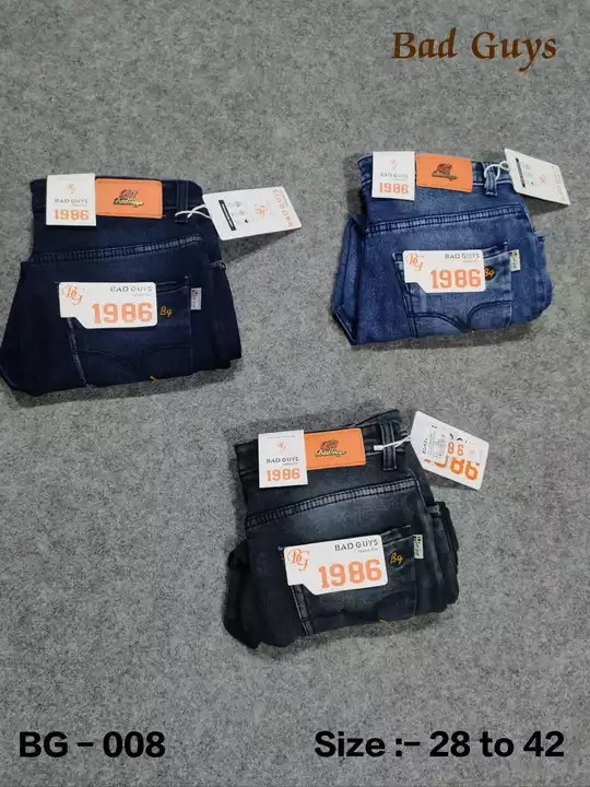 Bad Guys Denim Jeans. uploaded by Yam Enterprise Clothing Company on 10/4/2022