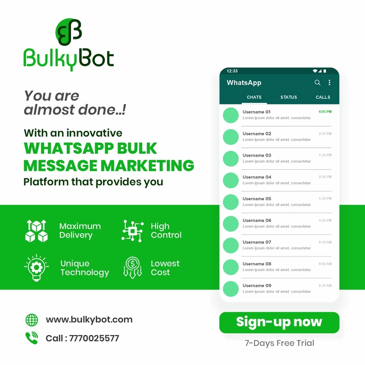 Cloud Based Bulk WhatsApp Message Marketing Tool uploaded by business on 10/4/2022