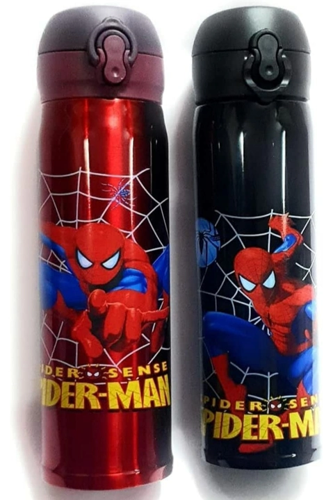 SS kids Spiderman printed bottle uploaded by business on 10/4/2022
