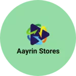Business logo of Aayrin stores