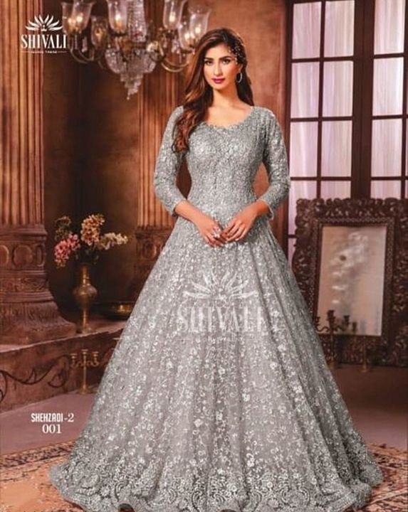beautiful women's wedding gown uploaded by business on 1/4/2021