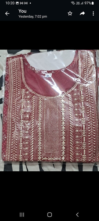 Rayon Embroidery Kurti Pant with  Dupatta  Set uploaded by business on 10/5/2022