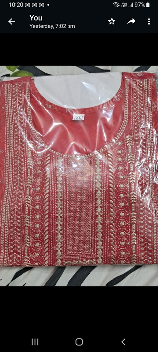 Rayon Embroidery Kurti Pant with  Dupatta  Set uploaded by Karan Enterprises on 10/5/2022
