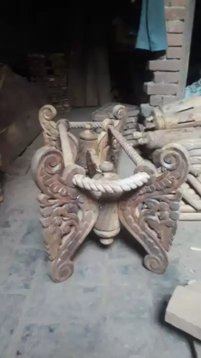 Wooden carving furniture  uploaded by Zunaira art and craft on 10/5/2022