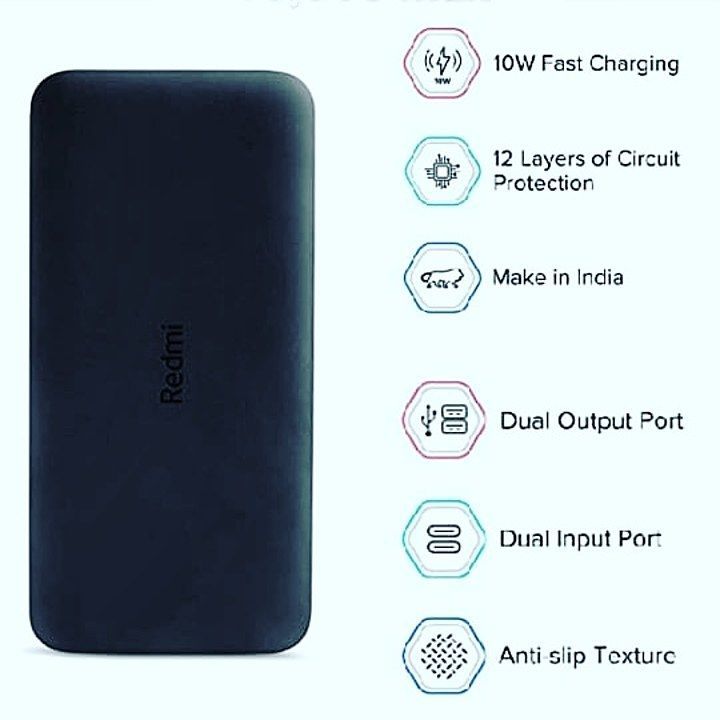 MI power bank 10W fast charging power bank  uploaded by business on 1/4/2021