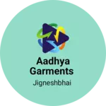 Business logo of Aadhya garments