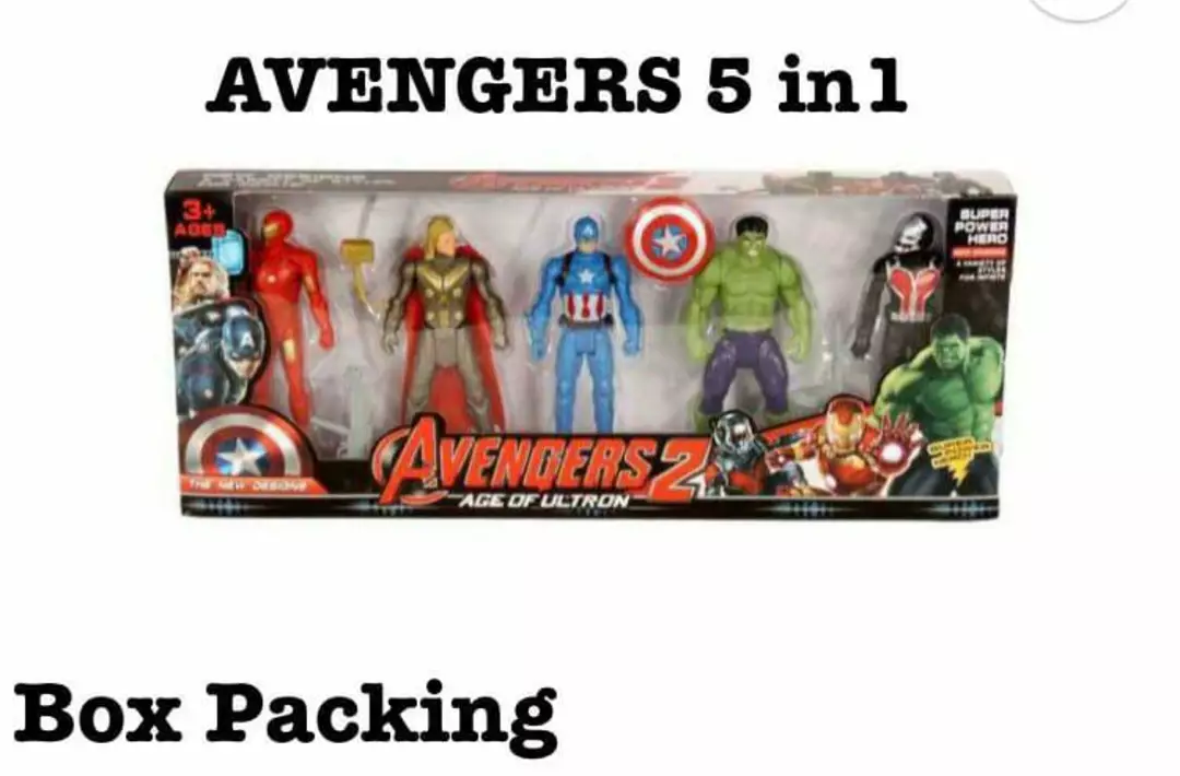 AVENGERS 5 IN 1 BOX uploaded by TRUE TOYS on 10/5/2022