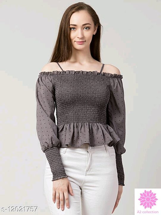 Trendy Glamorous Women Tops & Tunics uploaded by A² collection on 1/4/2021