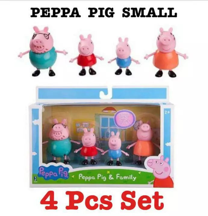 PEPPA FAMILY 4 PCS uploaded by TRUE TOYS on 10/5/2022