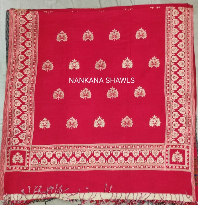 Pollywool shawl uploaded by NANKANA SHAWLS on 10/5/2022