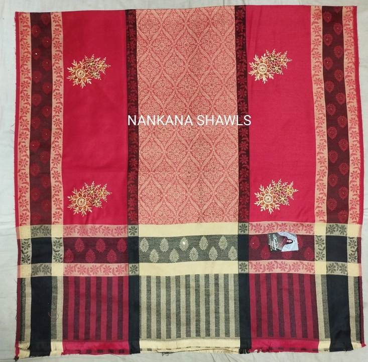 Product image with price: Rs. 285, ID: embroidery-shawls-e692dcfb