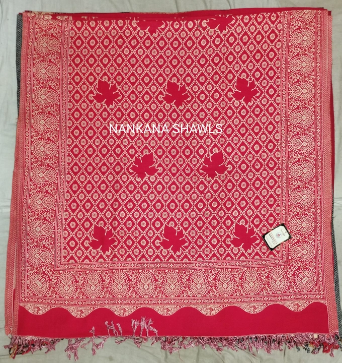 Pollywool shawl uploaded by NANKANA SHAWLS on 10/5/2022