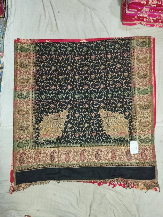 Kashmiri pollywool shawl uploaded by NANKANA SHAWLS on 10/5/2022
