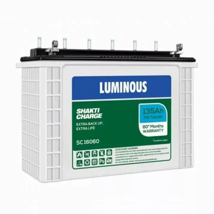 Luminous SC 18060 Tubular Battery uploaded by SURANI BATTERYS & SAUR URJA KENDRA on 10/5/2022