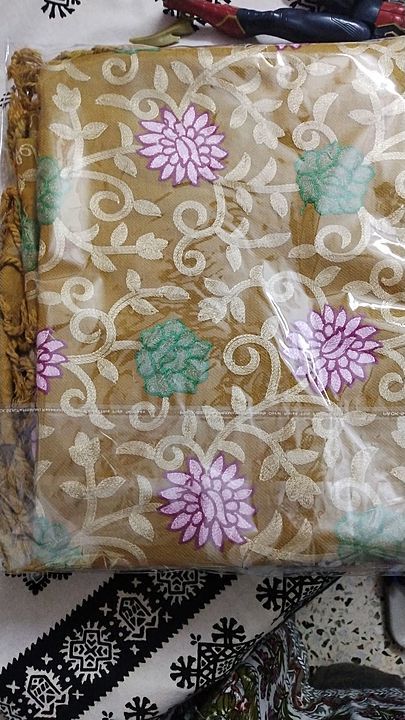 Woollen full jaal embroidery shawl uploaded by Shawls and suits on 1/4/2021