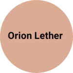 Business logo of Orion lether