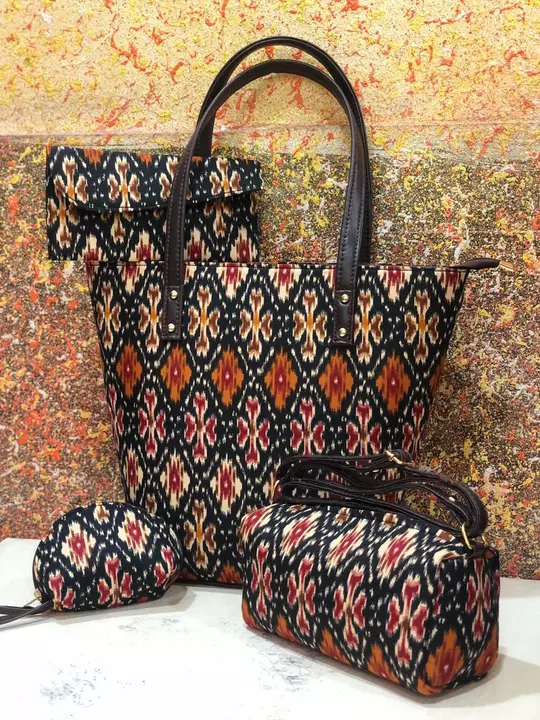 Handbag combo set. uploaded by SUKRITI FAB  on 10/6/2022