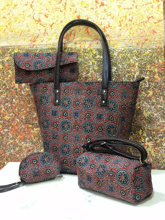 Handbag combo set. uploaded by SUKRITI FAB  on 10/6/2022