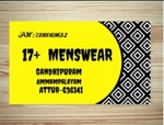 Business logo of 17 + mens wear