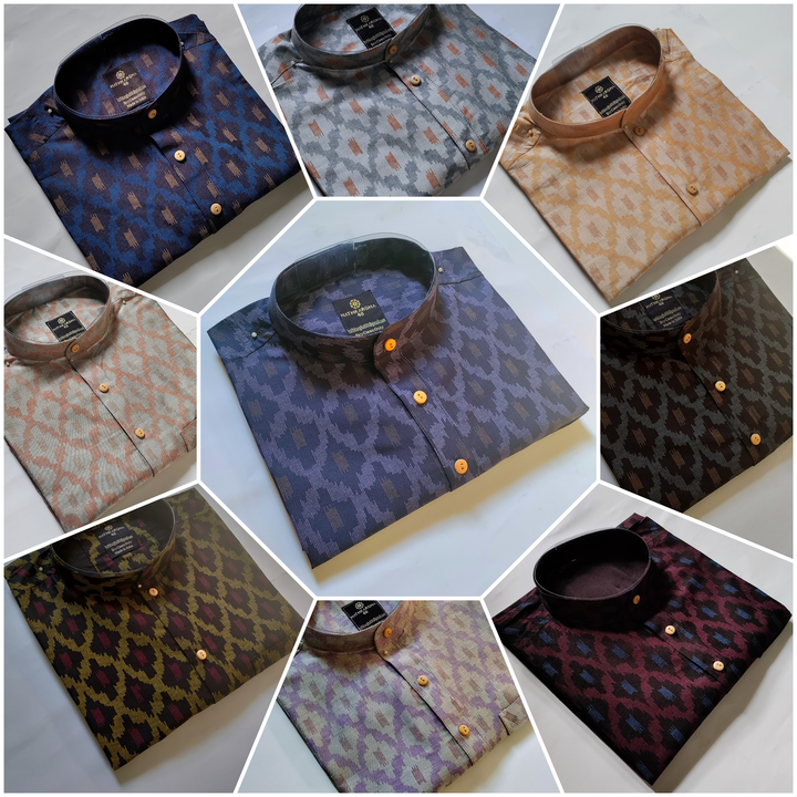 Product image with price: Rs. 350, ID: men-short-shirt-style-kurta-b6ca5871