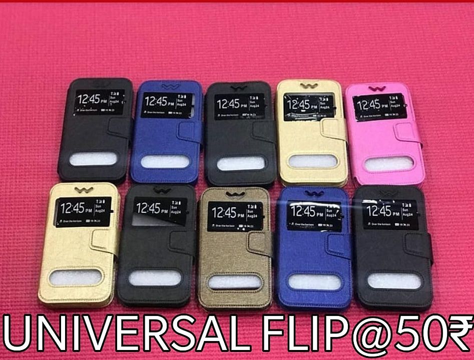 Universal flip cover 4" uploaded by R k mobile & electronics on 1/5/2021
