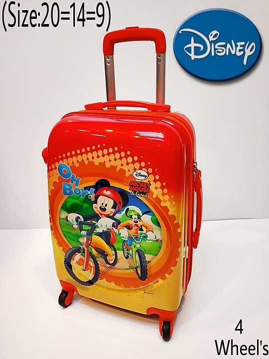 Disney kids trolley bags uploaded by Glitter on 1/5/2021