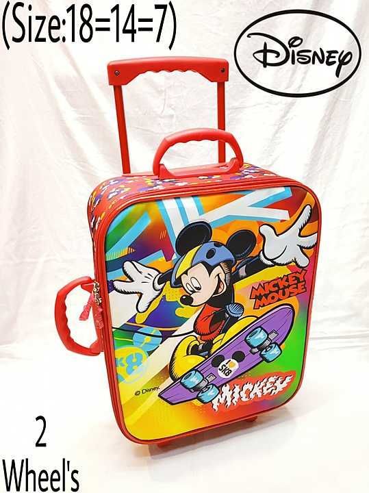 Disney kids trolley bags
 uploaded by Glitter on 1/5/2021