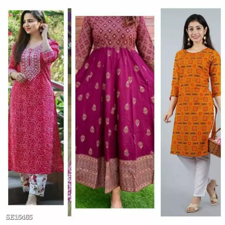 Post image Catalog Name: wowww combos1099/-rayon fabric 
welcome combos for diwali sale
size :- 36 to 44
wooww grab it 
ready to ship 
Free Shipping. COD Available.