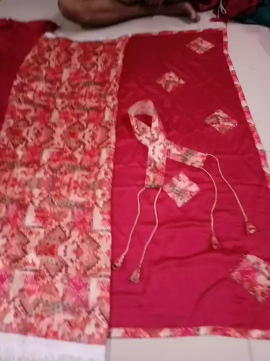 Vichitra silk with digital Print  uploaded by Yuvin Trendz on 10/6/2022