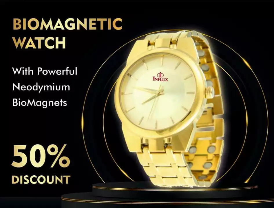 Biomagnetic watch... With powerful,Neodumium, biomagnets uploaded by A1 Products on 10/6/2022