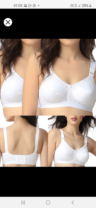 Post image I want 50 pieces of Bra at a total order value of 1000. Please send me price if you have this available.