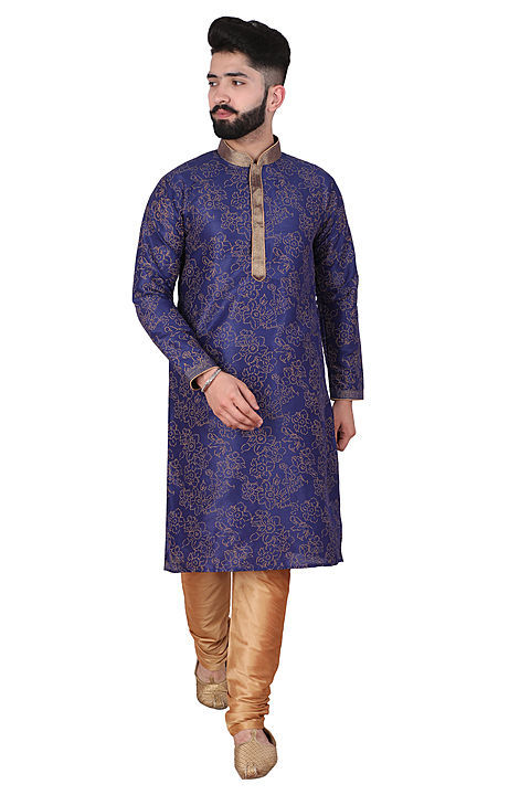 Mens kurta pajama with embroidery  uploaded by P.k Garments  on 5/6/2020