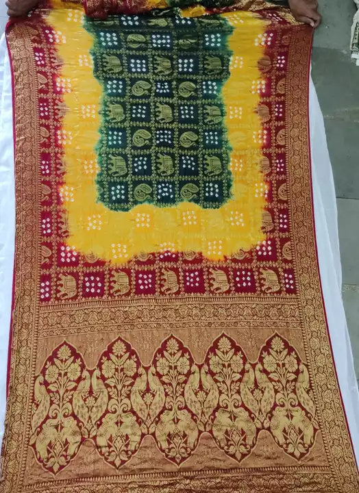 Product uploaded by Bandhani saree on 10/6/2022