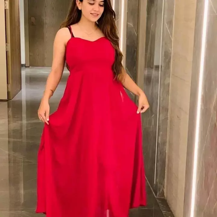 Long gown uploaded by Girls top on 10/6/2022